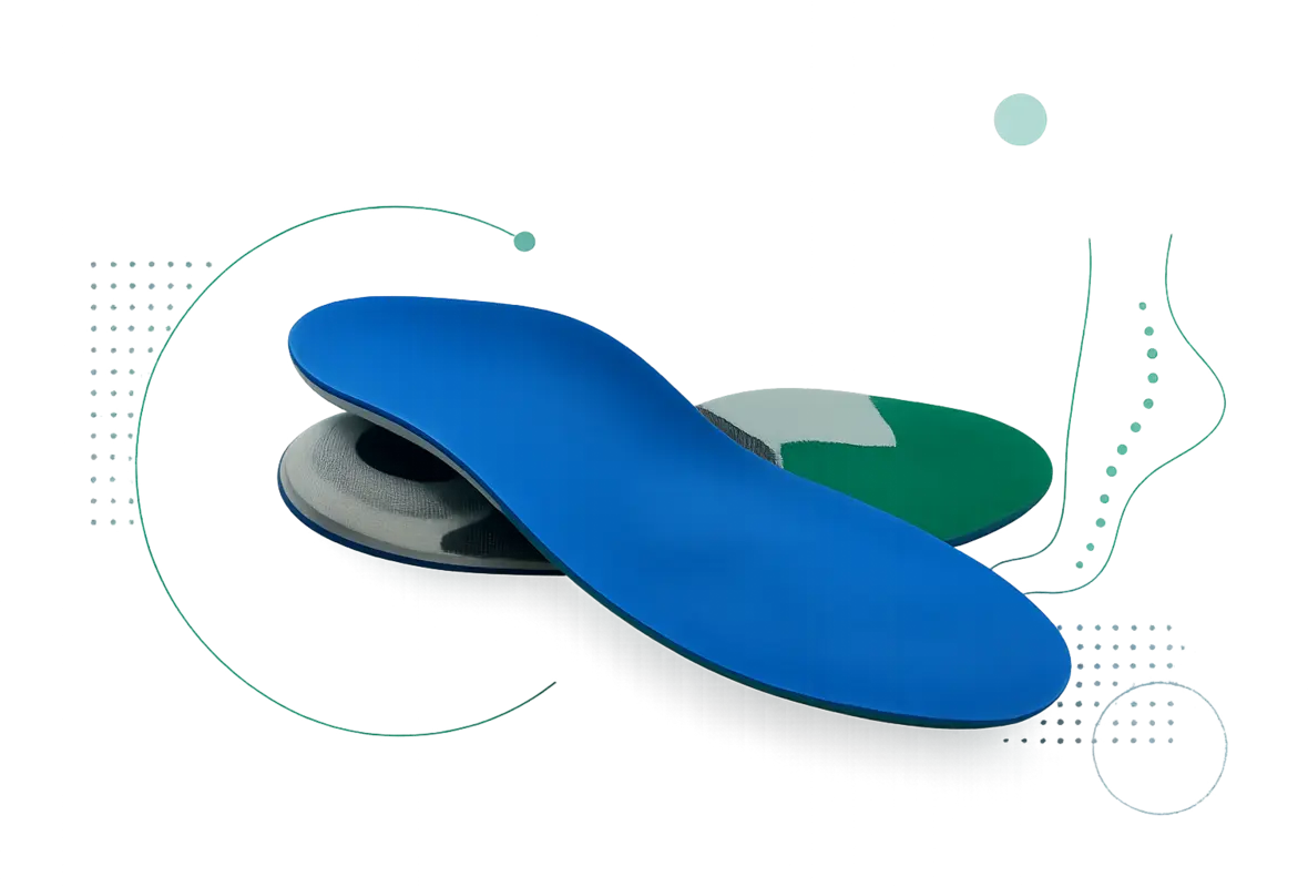 Semelles orthopédiques thermoformées